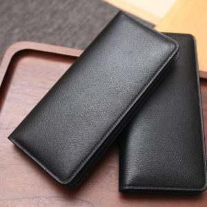 Goatskin Long Wallet - Purely Handwork Leather Craft