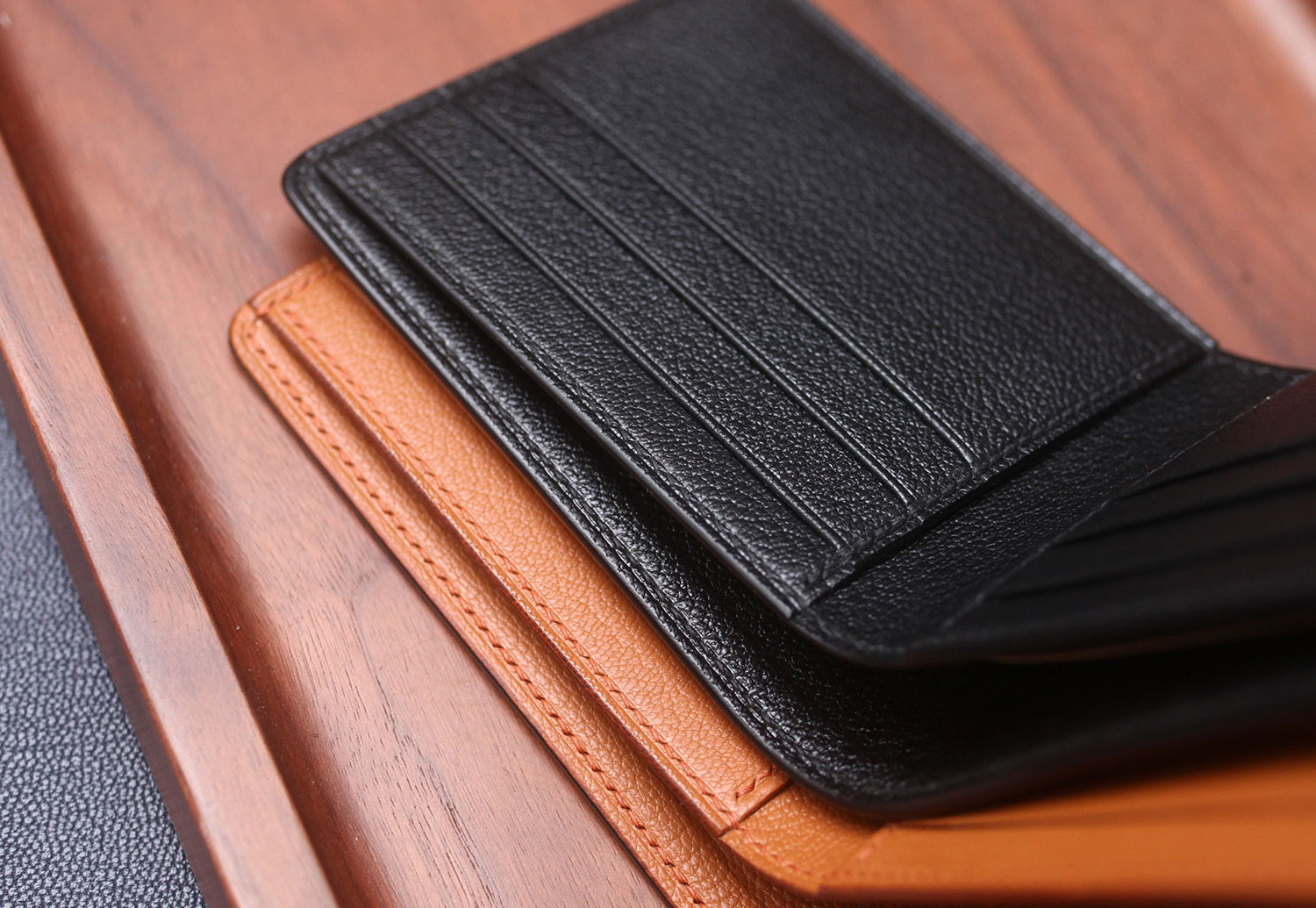 Modern Bridle Wallet 03 - Purely Handwork Leather Craft