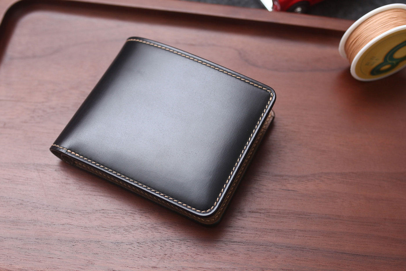 Modern Bridle Wallet 04 - Purely Handwork Leather Craft