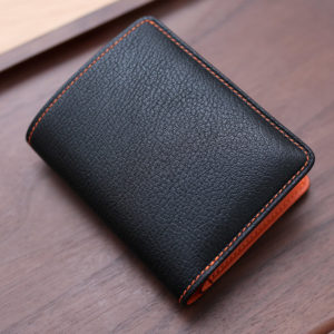 Alran Sully Goatskin Vertical Wallet – Purely Handwork Leather Craft