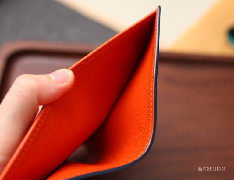 Alran Sully Goatskin Vertical Wallet – Purely Handwork Leather Craft